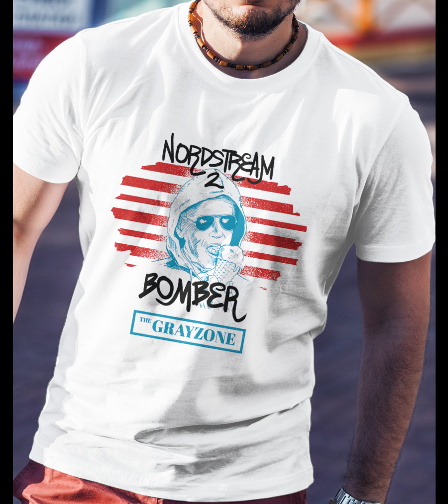 Nordstream 2 Bomber The Grayzone T-Shirt