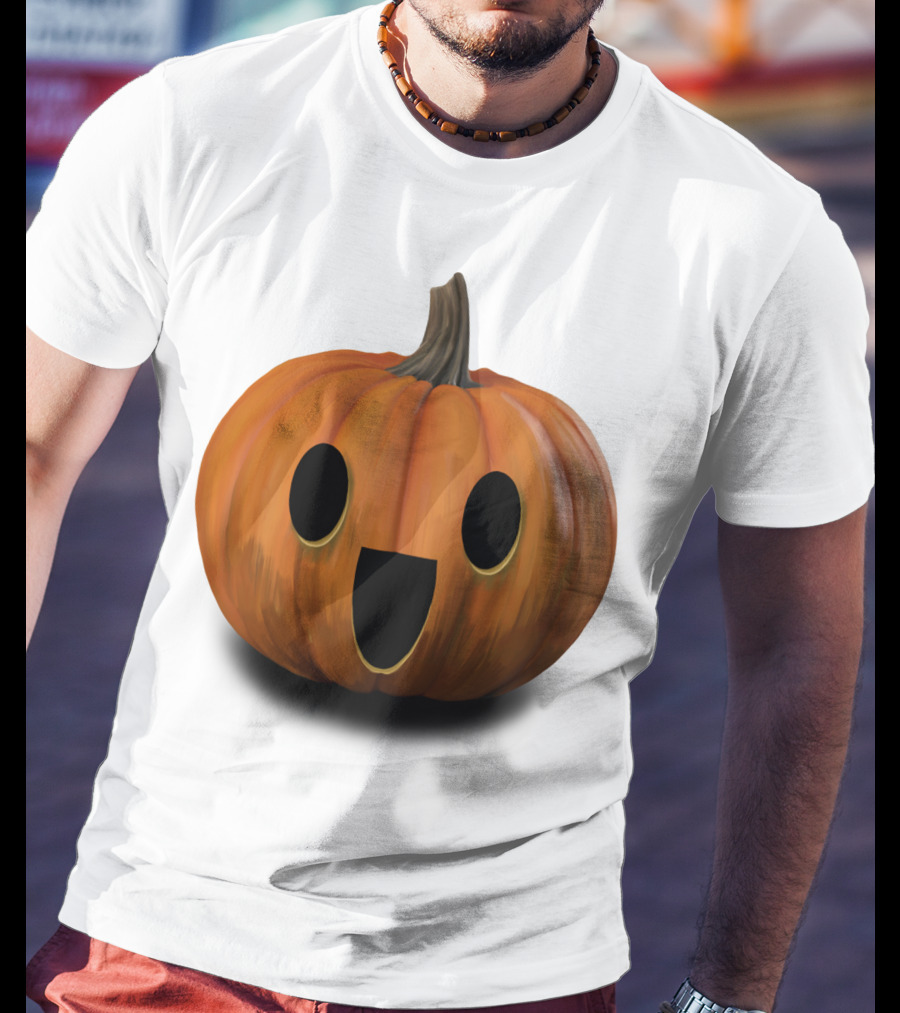 Halloween Pumpkin Scary Evil Cute T-Shirt