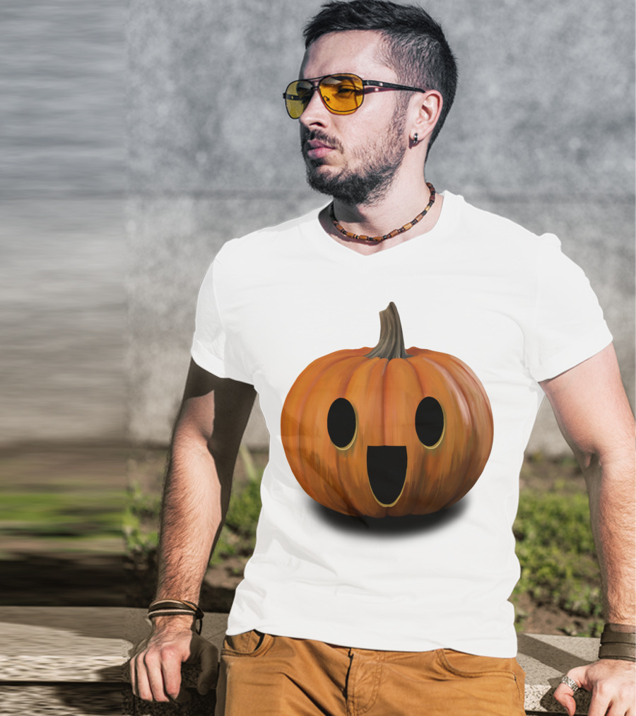 Halloween Pumpkin Scary Evil Cute T-Shirt