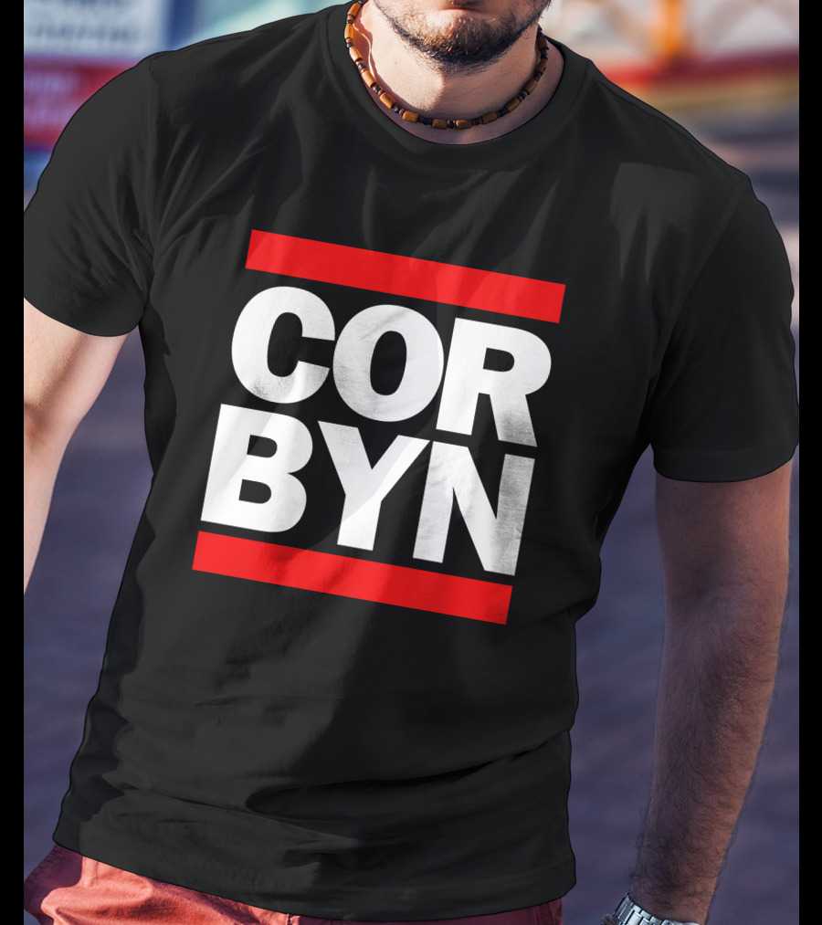 Fernando Morais Corbynista Corbyn Bold Red Lines T-Shirt