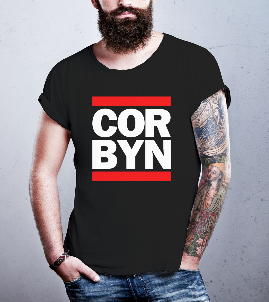 Fernando Morais Corbynista Corbyn Bold Red Lines T-Shirt