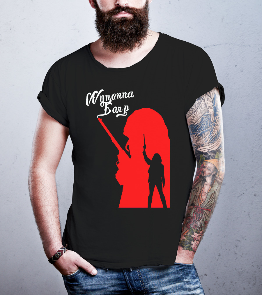 Wynonna Earp Silhouette With Gun T-Shirt