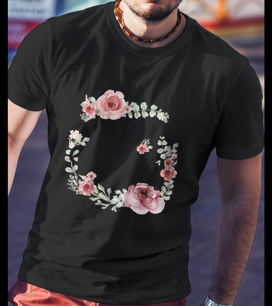 In Everything Give Thanks Floral T-Shirt