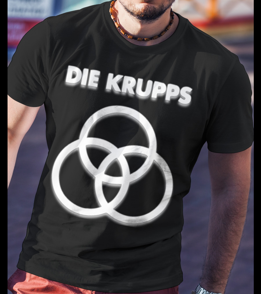 Die Krupps Germany Band Iconic Circle T-Shirt