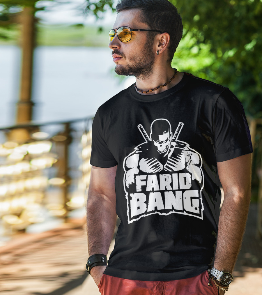 Farid Bang Germany Rapper Illustrated T-Shirt