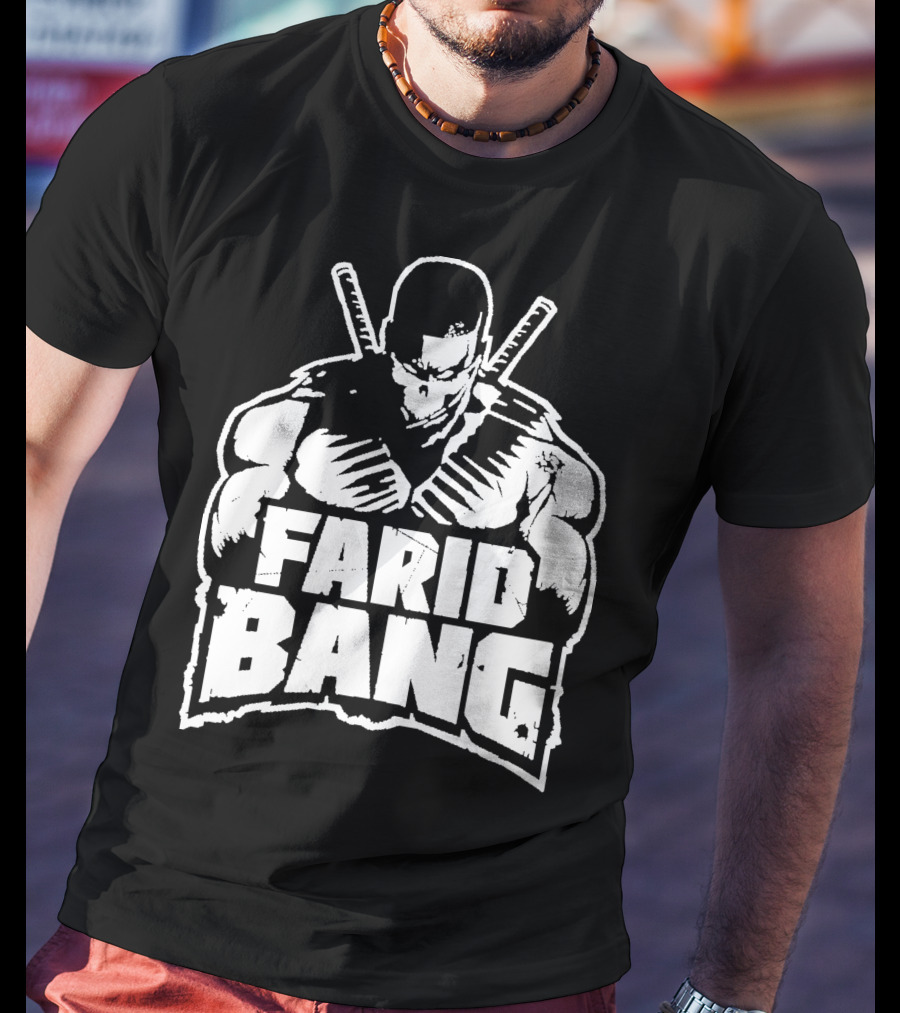 Farid Bang Germany Rapper Illustrated T-Shirt