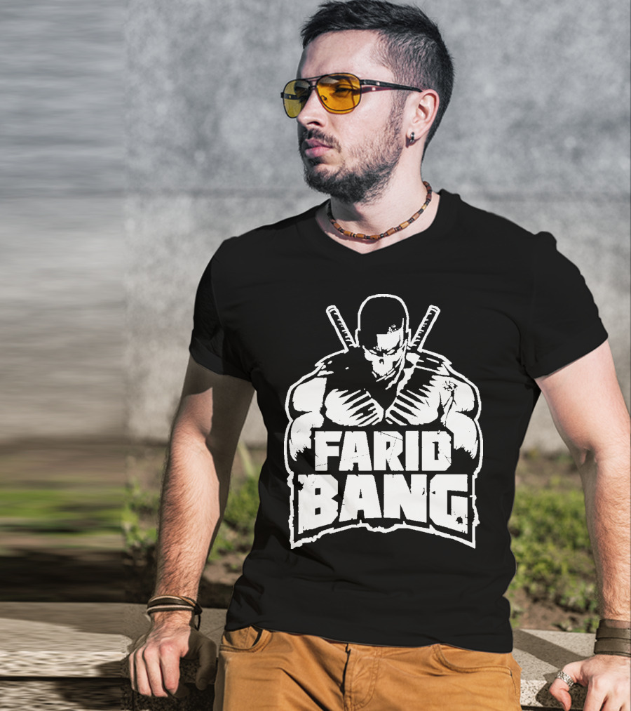 Farid Bang Germany Rapper Illustrated T-Shirt