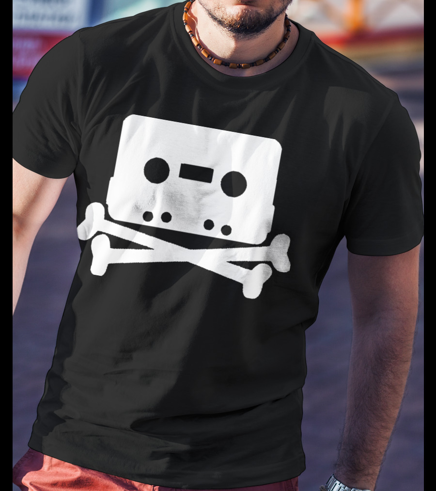 Fettes Brot Germany Rapper Cassette Tape Crossbones T-Shirt