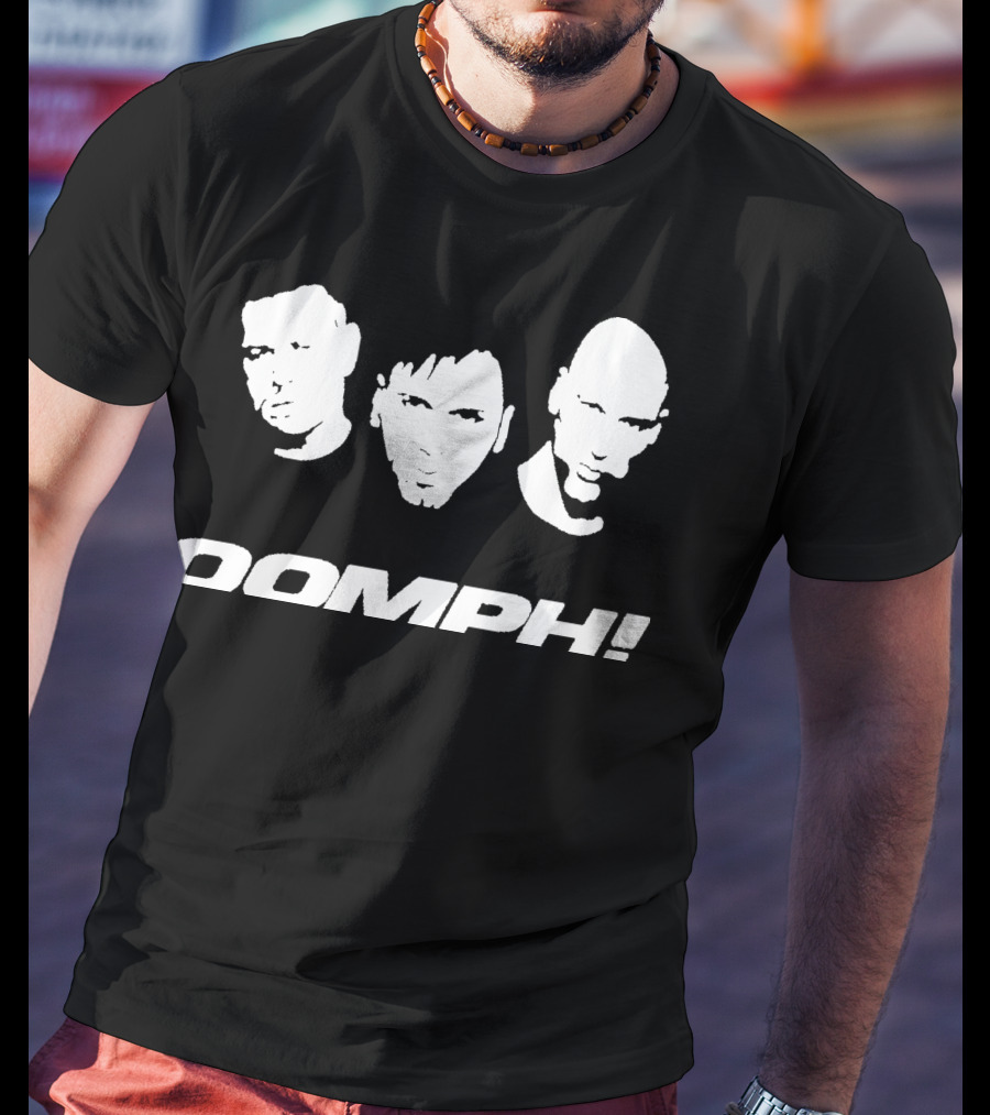 Oomph Rock Band Germany Face Trio T-Shirt