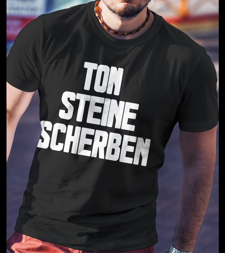 Ton Steine Scherben Germany Rock Band Iconic T-Shirt