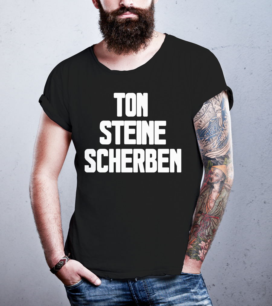 Ton Steine Scherben Germany Rock Band Iconic T-Shirt