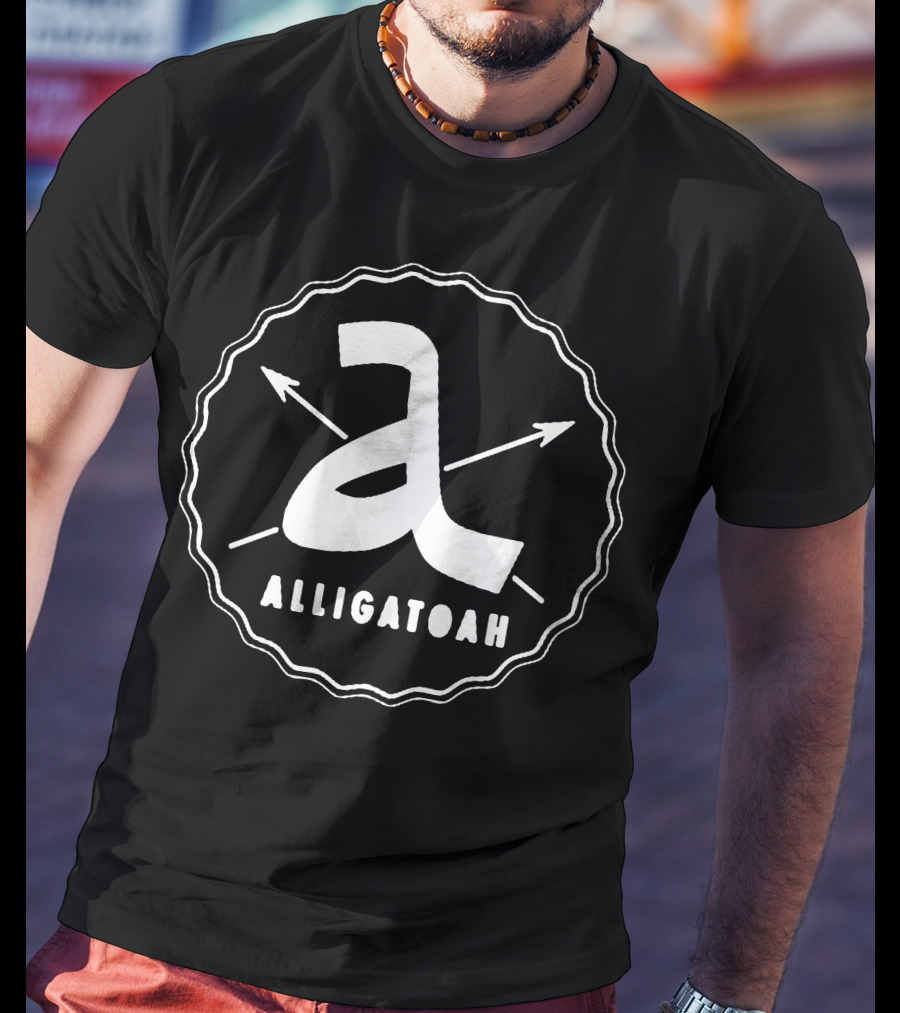 Alligatoah Germany Rapper Logo With Arrow Emblem T-Shirt