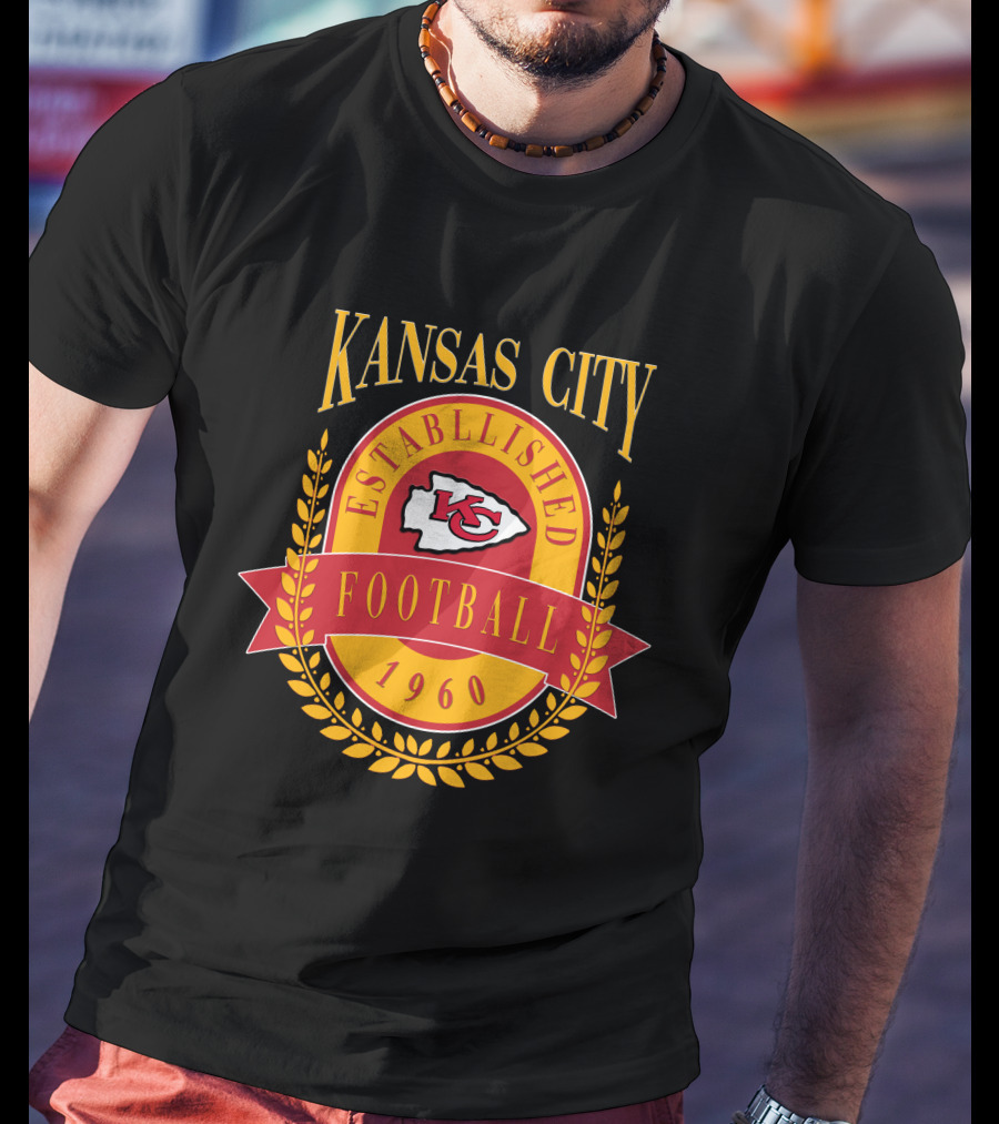 Kansas City Chiefs Established Football 1960 T-Shirt