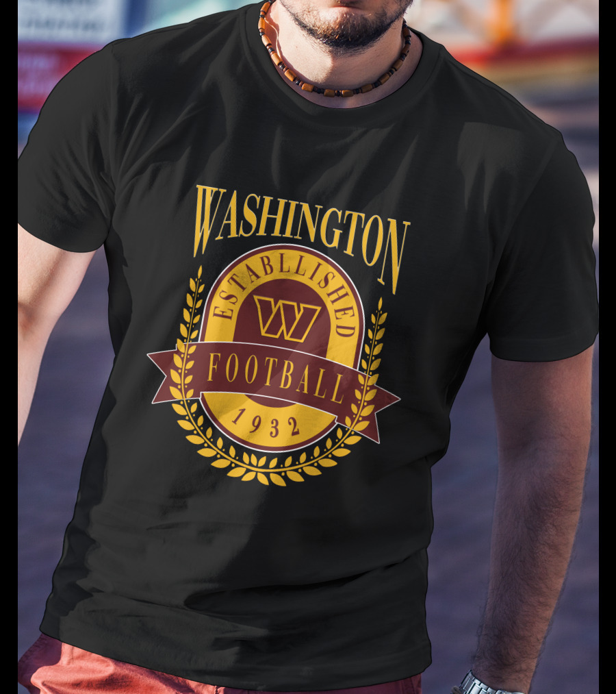 Washington Commanders Established 1932 Football T-Shirt