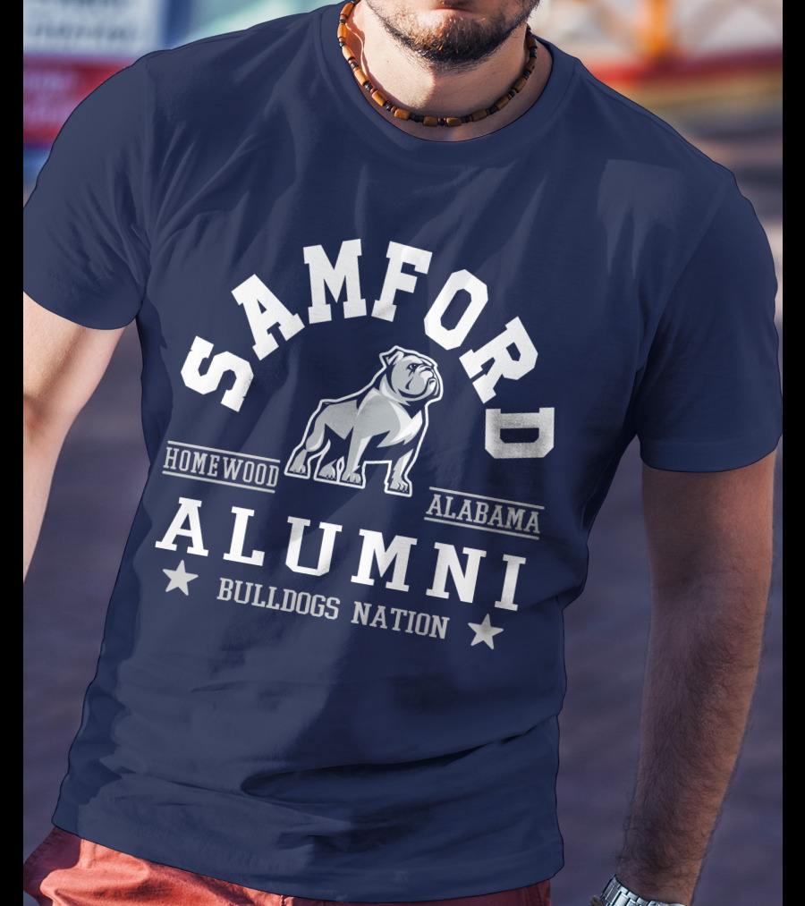 Samford Alumni Homewood Alabama Bulldogs Nation T-Shirt