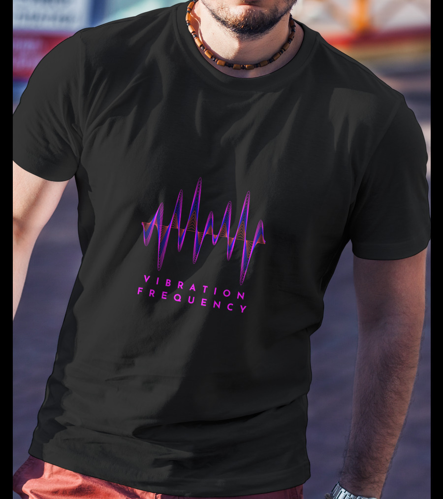 Vibration Frequency Magic Sound Waveform T-Shirt
