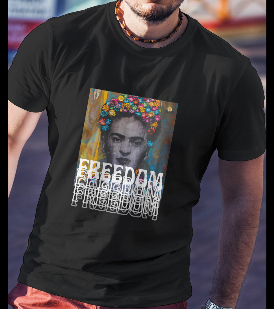 FREEDOM Vibrant Floral T-Shirt