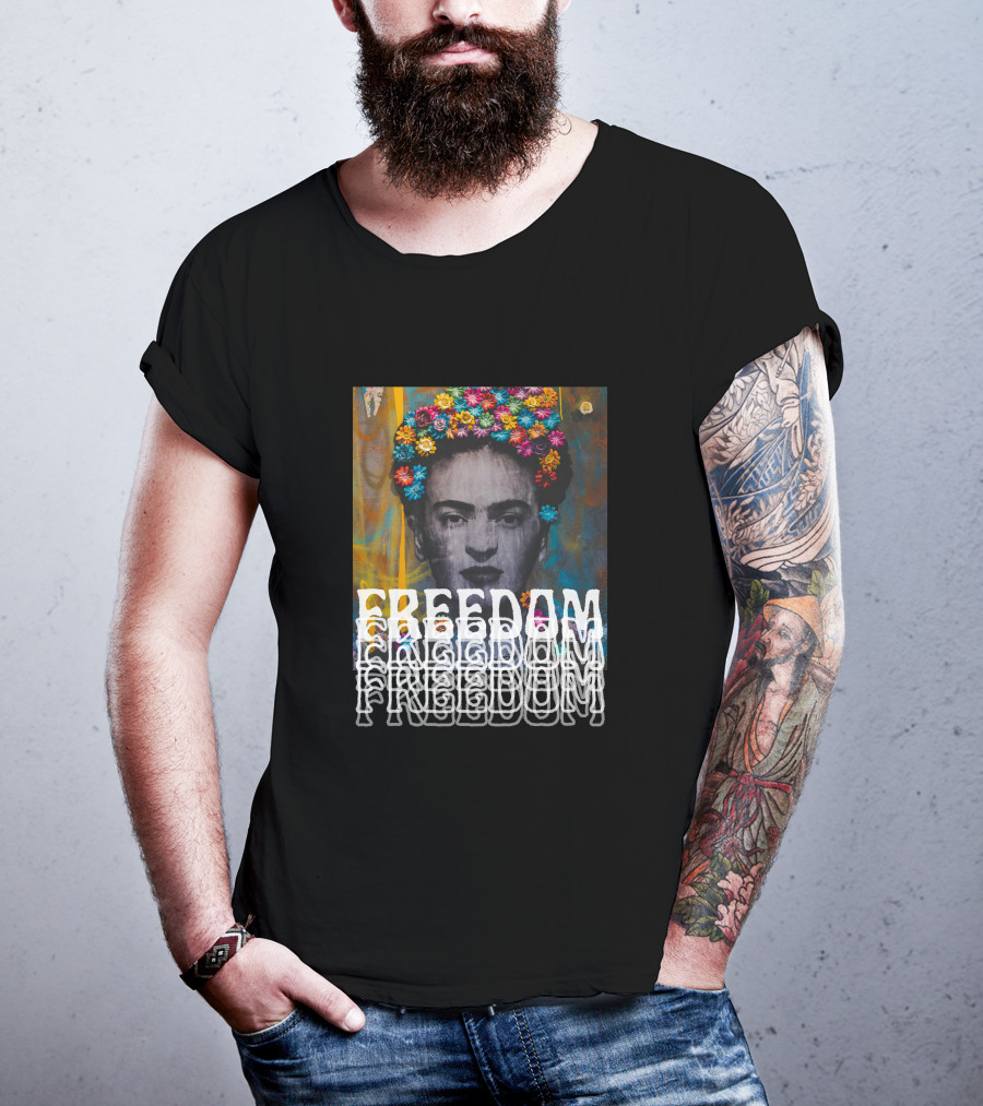 FREEDOM Vibrant Floral T-Shirt