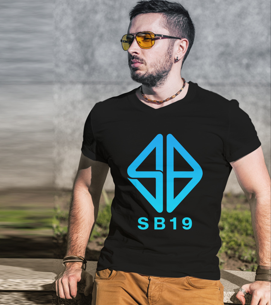SB SB19 Logo Blue Diamond T-Shirt