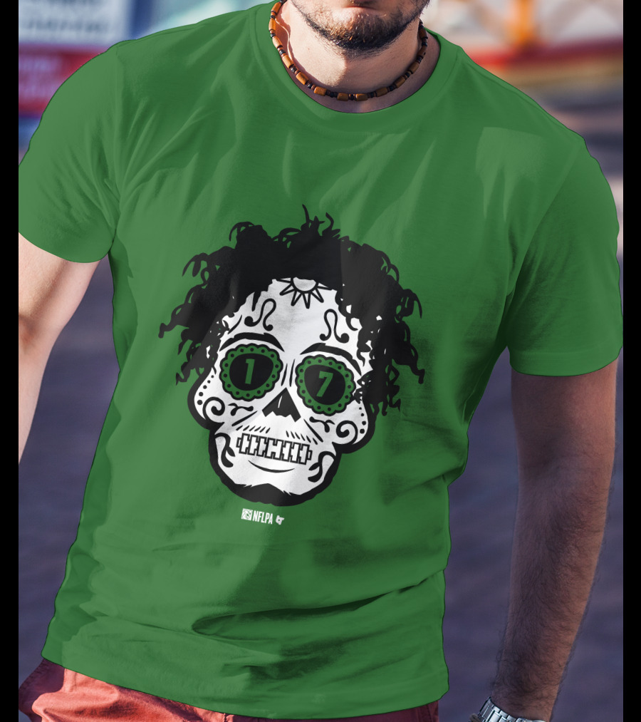 Garrett Wilson Sugar Skull 17 T-Shirt