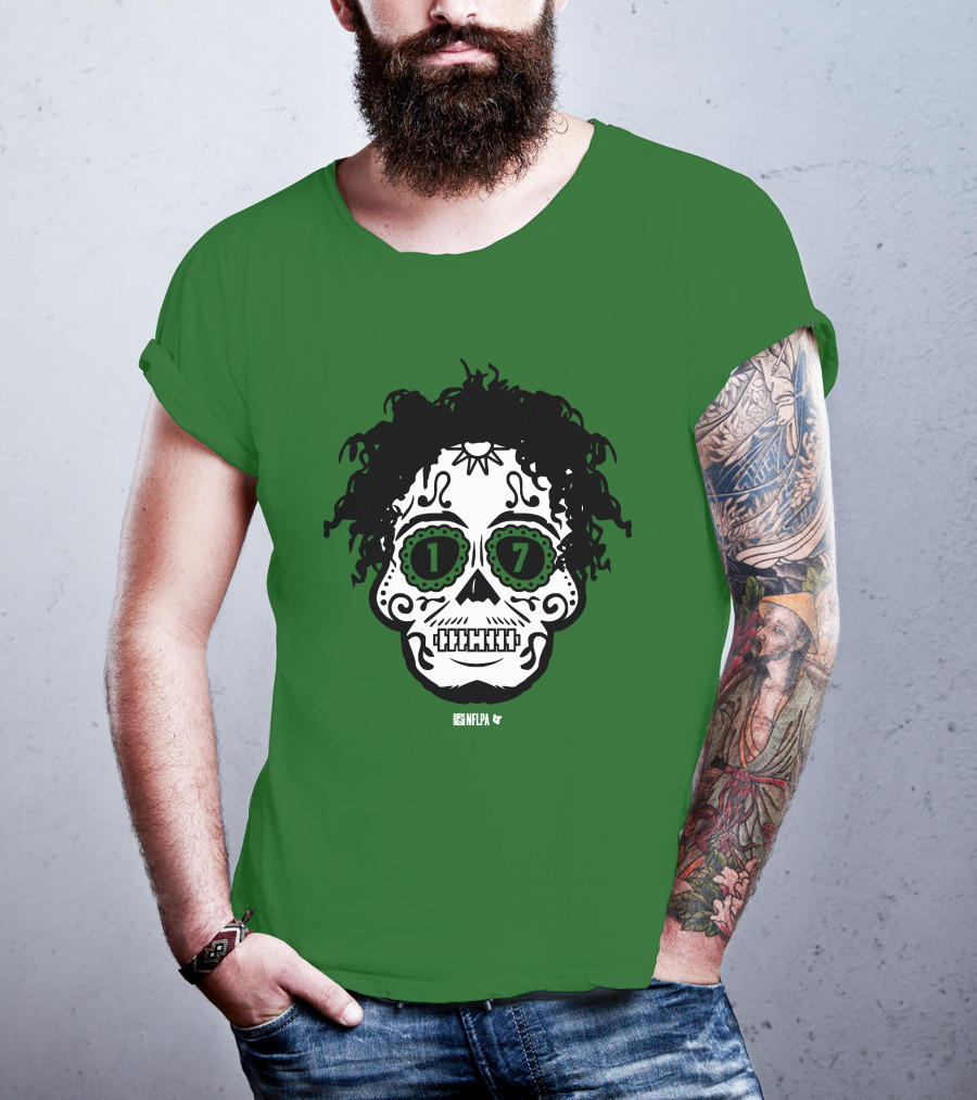 Garrett Wilson Sugar Skull 17 T-Shirt