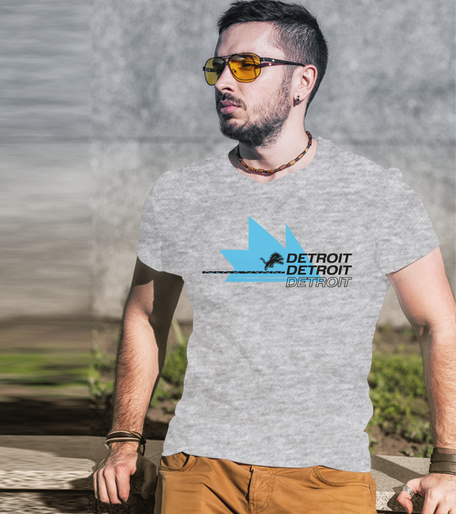 Ninja Detroit Lions Detroit Detroit T-Shirt