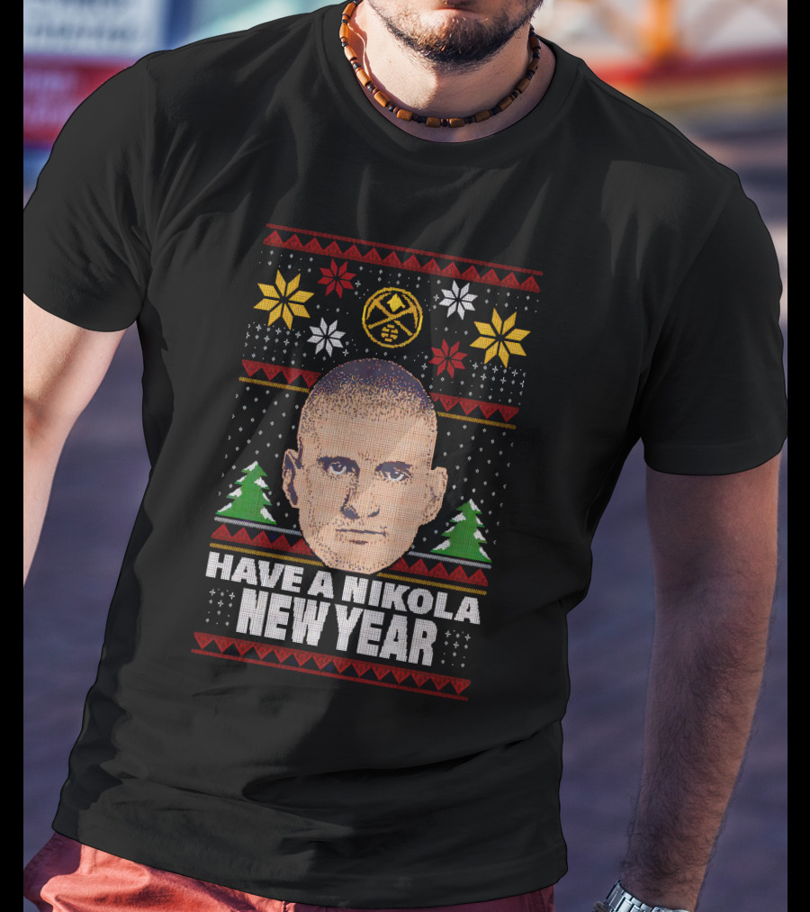 Denver Nuggets Nikola New Year T-Shirt
