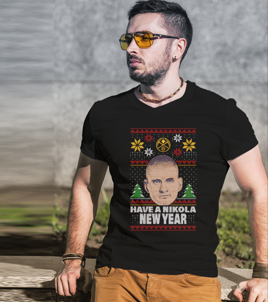 Denver Nuggets Nikola New Year T-Shirt