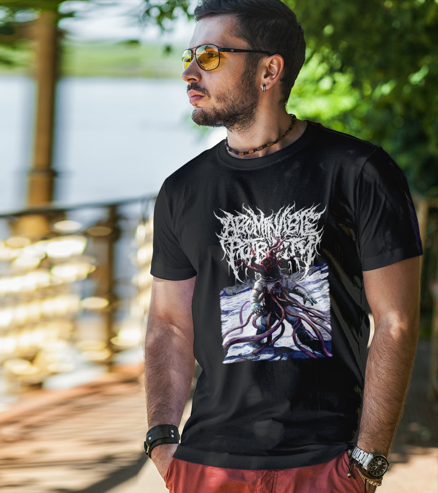Deep Space Penetration Tentacle Cosmic Scene T-Shirt
