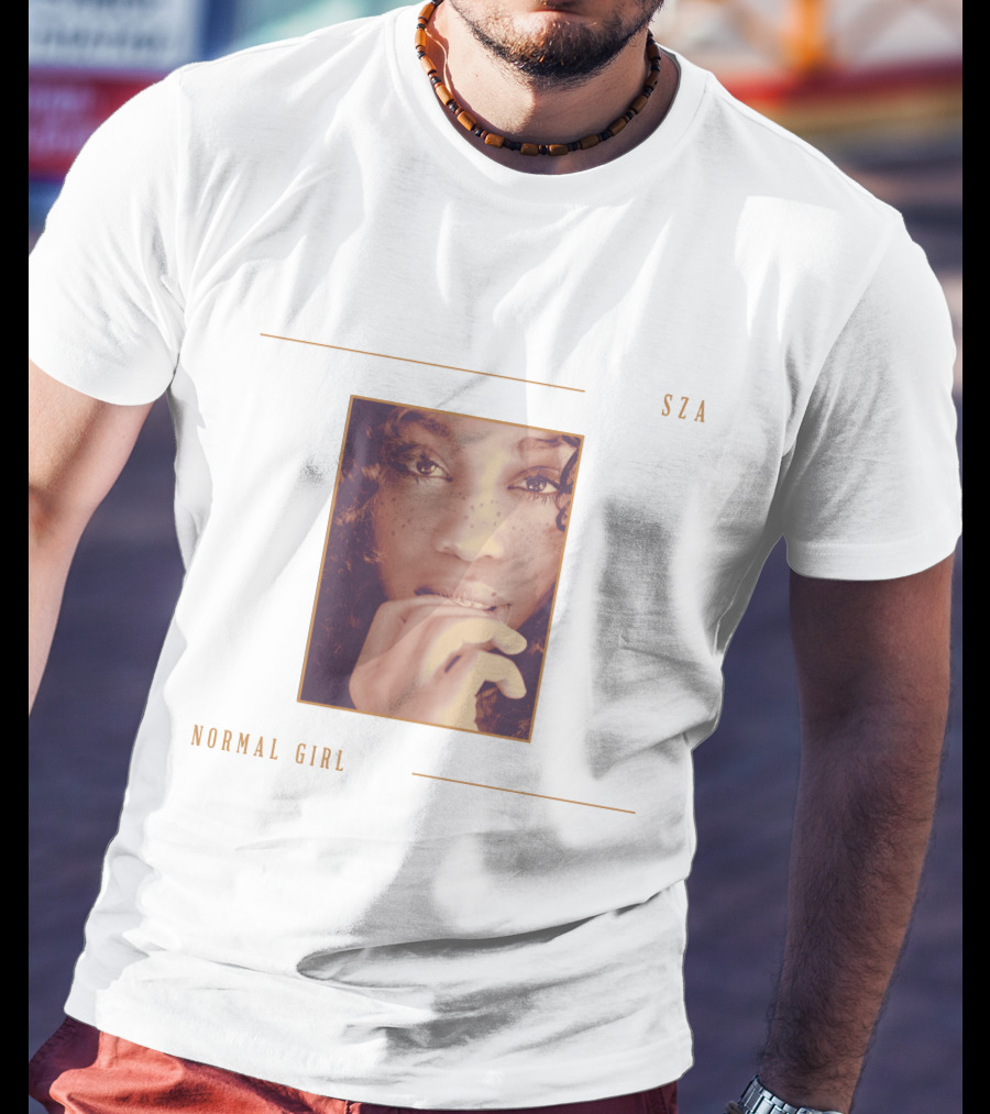 SZA Normal Girl American Vintage T-Shirt