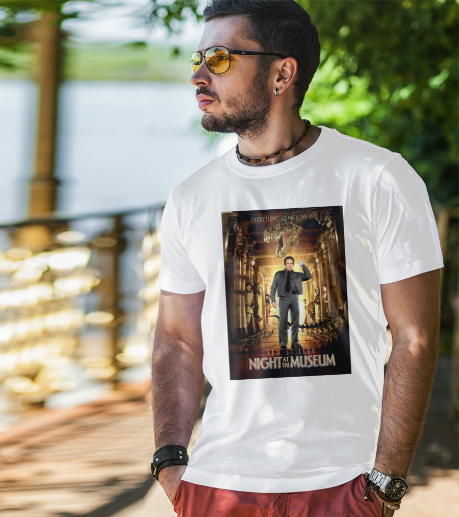 Night At The Museum Everything Comes To Life Ben Stiller T-Shirt