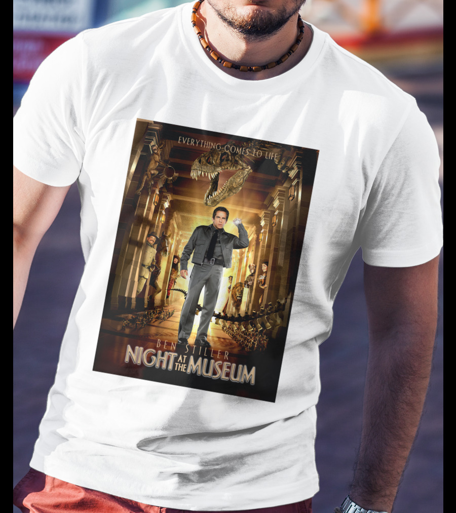 Night At The Museum Everything Comes To Life Ben Stiller T-Shirt