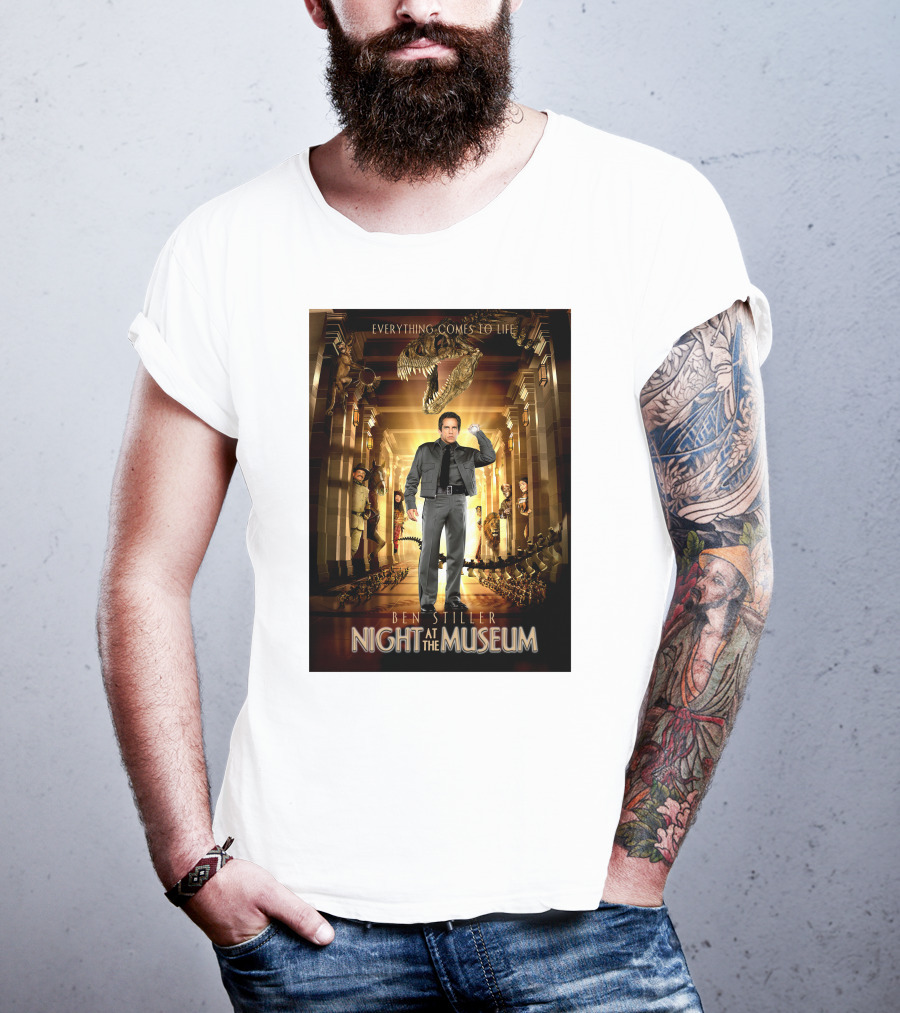 Night At The Museum Everything Comes To Life Ben Stiller T-Shirt
