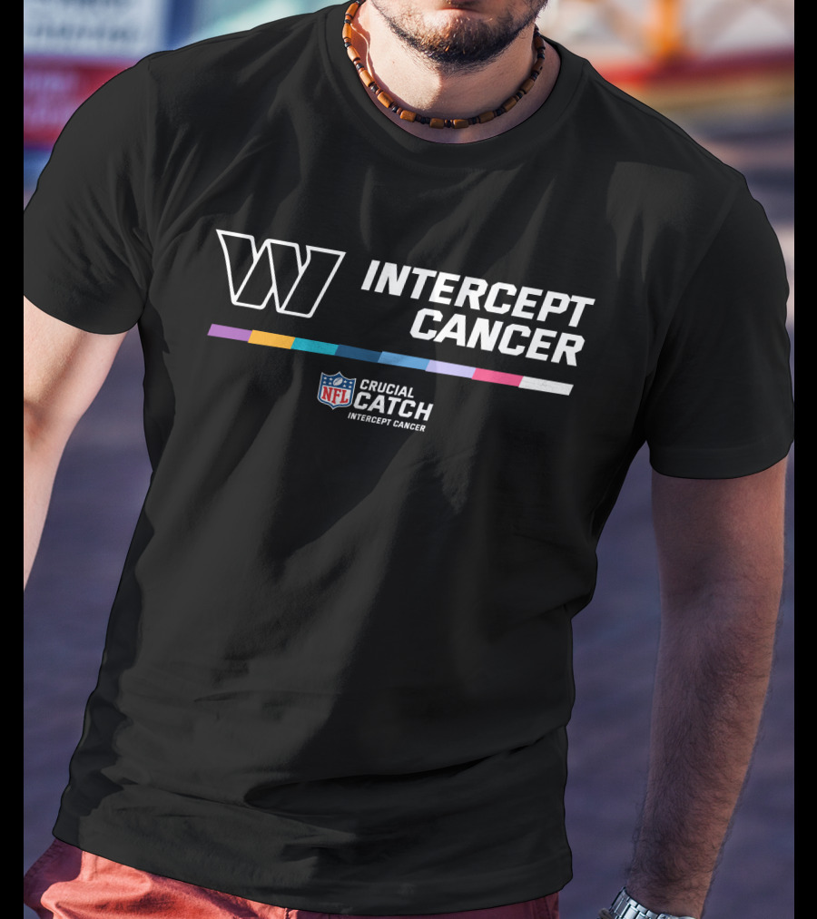 NFL Crucial Catch Intercept Cancer T-Shirt