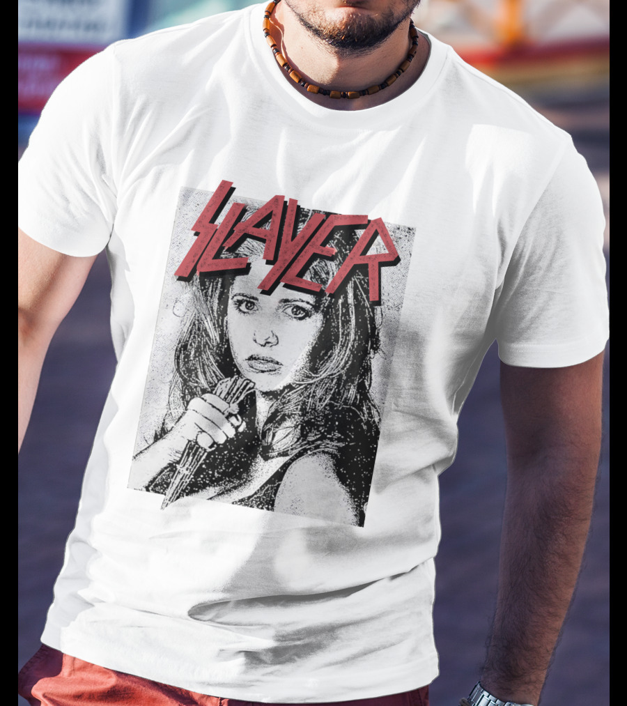 Buffy Slayer Vampire Cross T-Shirt
