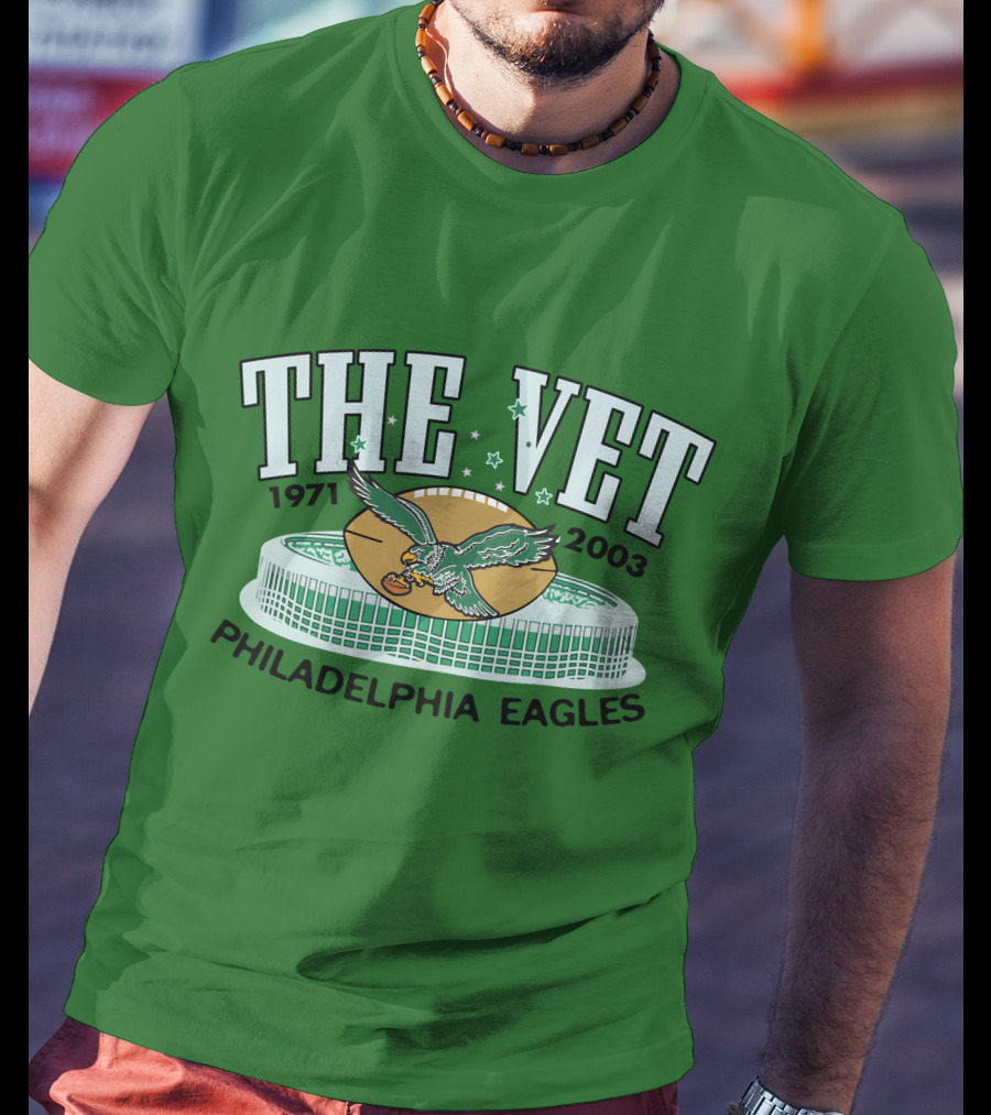 Philadelphia Eagles The Vet 1971-2003 Stadium T-Shirt