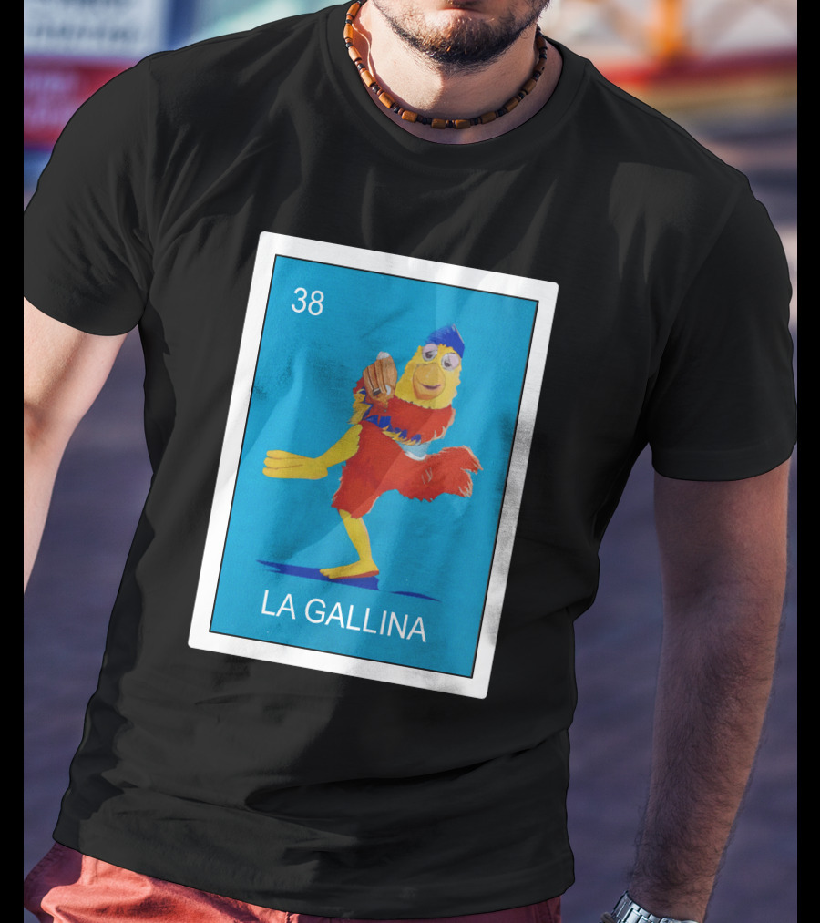 San Diego Chicken La Gallina 38 Baseball Character Merchandise T-Shirt