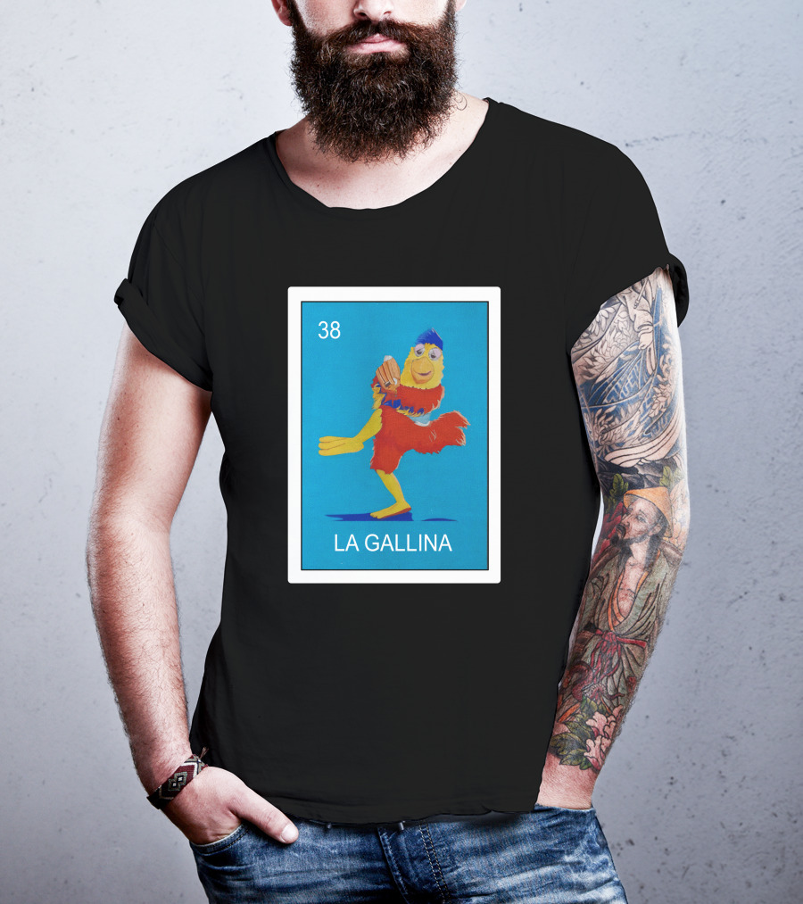 San Diego Chicken La Gallina 38 Baseball Character Merchandise T-Shirt