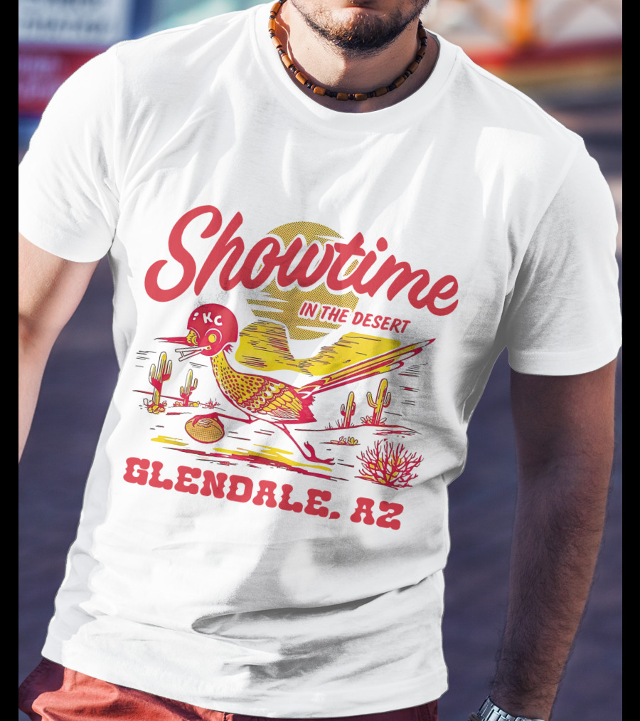 Showtime In The Desert Kansas City Chiefs Glendale AZ Merch T-Shirt