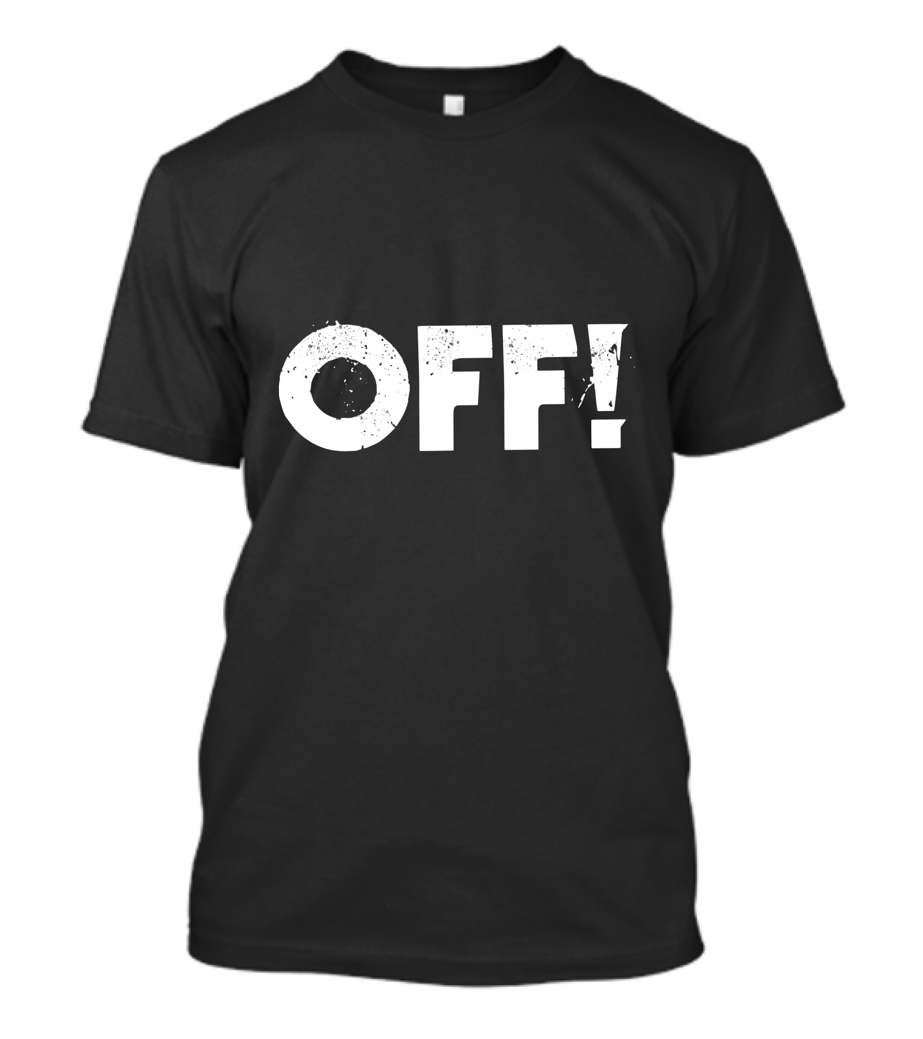 Off Punk Band Iconic Distressed Logo Merch T-Shirt