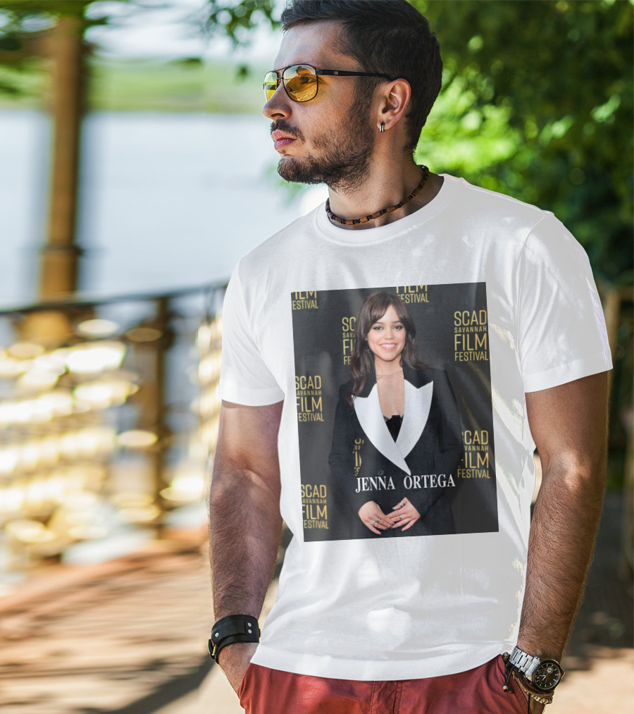 SCAD Savannah Film Festival Jenna Marie Ortega Wednesday Netflix Fashion T-Shirt