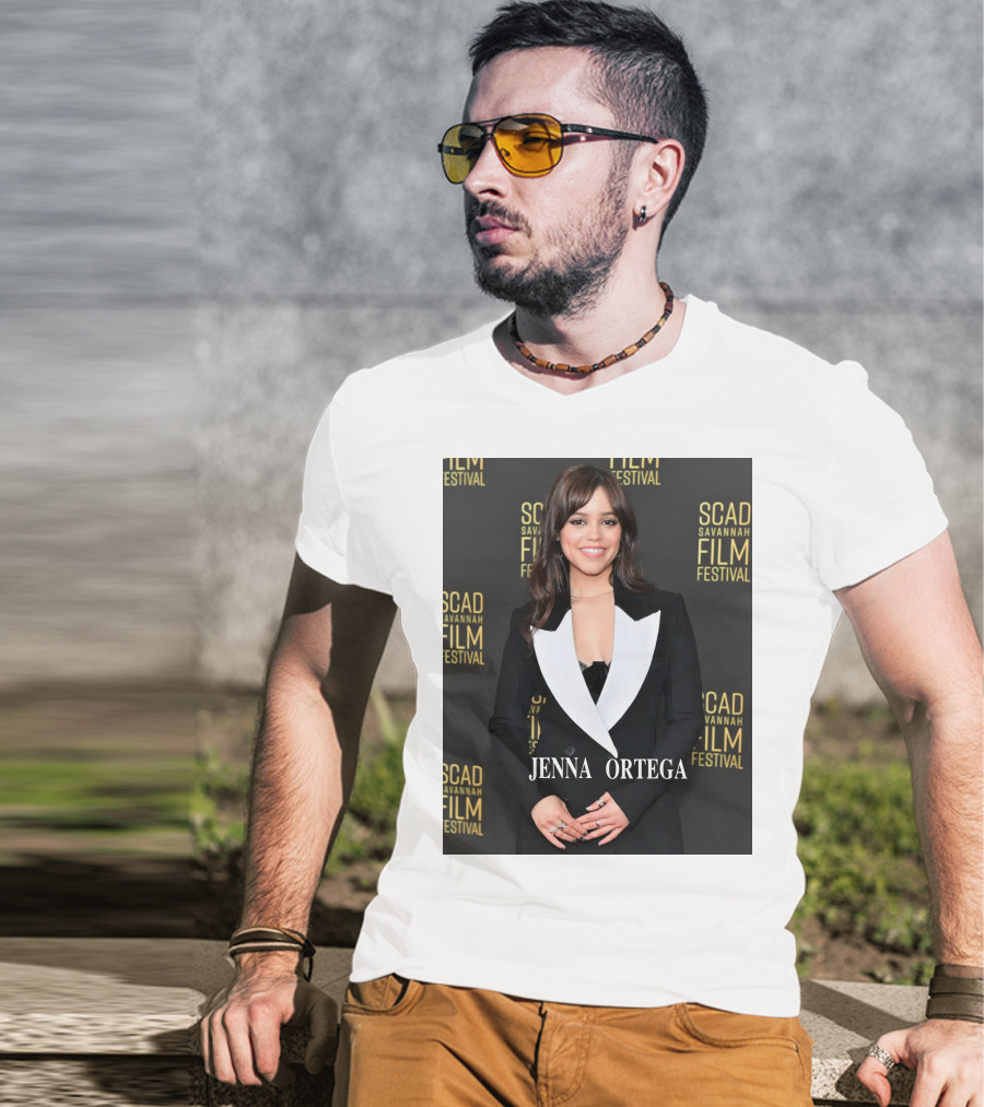 SCAD Savannah Film Festival Jenna Marie Ortega Wednesday Netflix Fashion T-Shirt