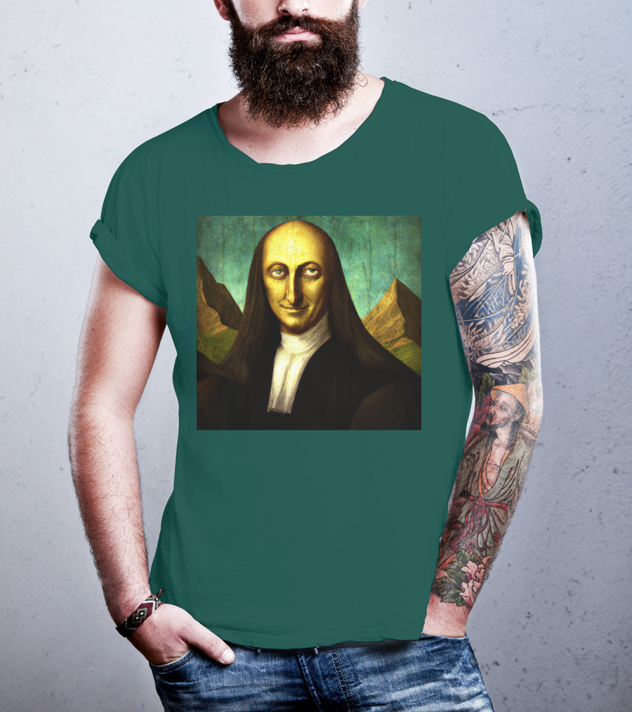 Sphinx Mona Lisa Hybrid Mysterious Smile T-Shirt