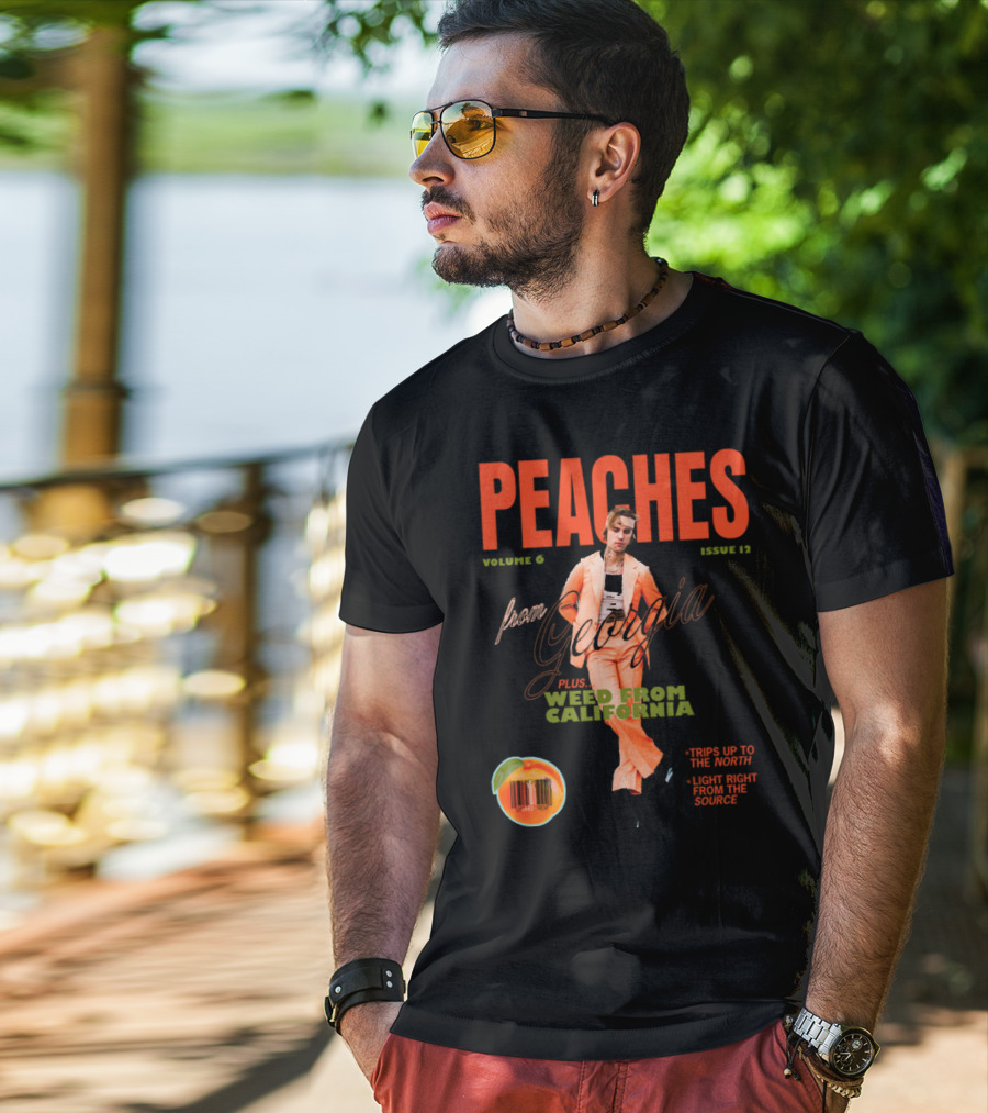 PEACHES Volume 6 Issue 12 From Georgia Plus Weed From California T-Shirt