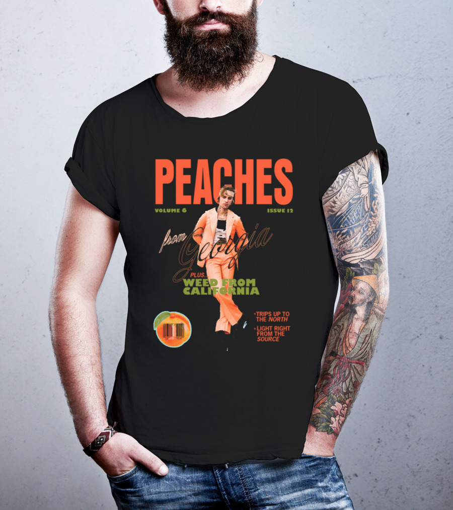 PEACHES Volume 6 Issue 12 From Georgia Plus Weed From California T-Shirt