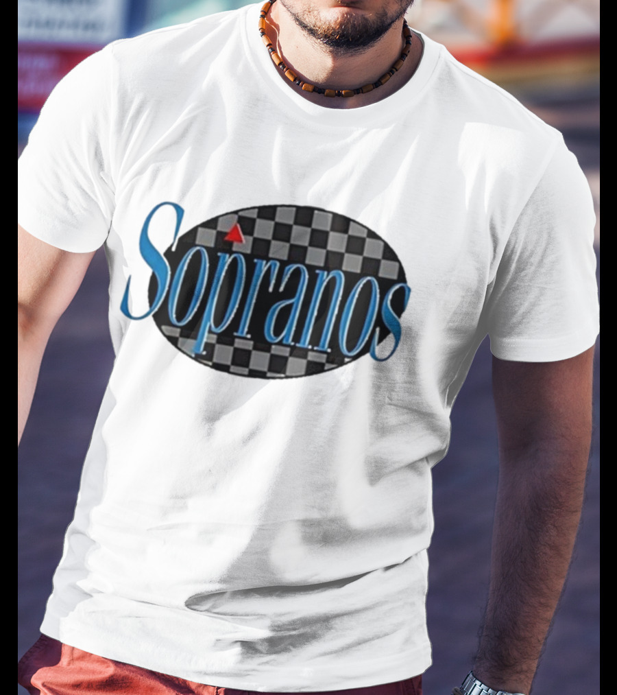 Seinpranos VIII Omwearta Seinfeld Soprano Checkerboard T-Shirt