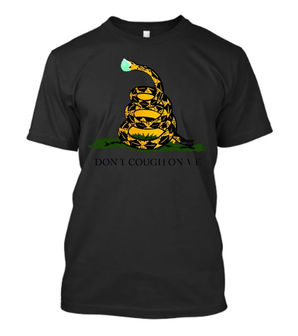 Don't Cough On Me Masked Snake Iconic T-Shirt