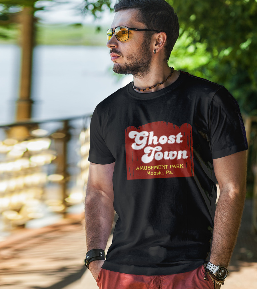 Ghost Town Amusement Park Moosic Pa T-Shirt