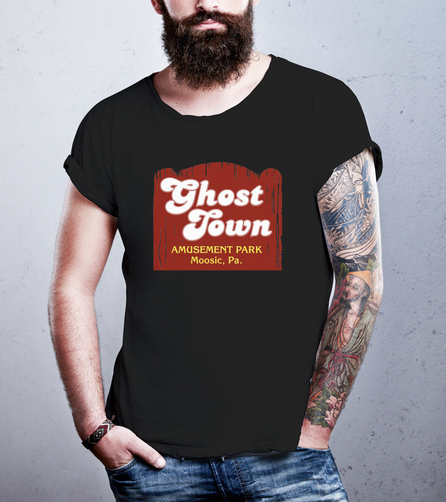 Ghost Town Amusement Park Moosic Pa T-Shirt