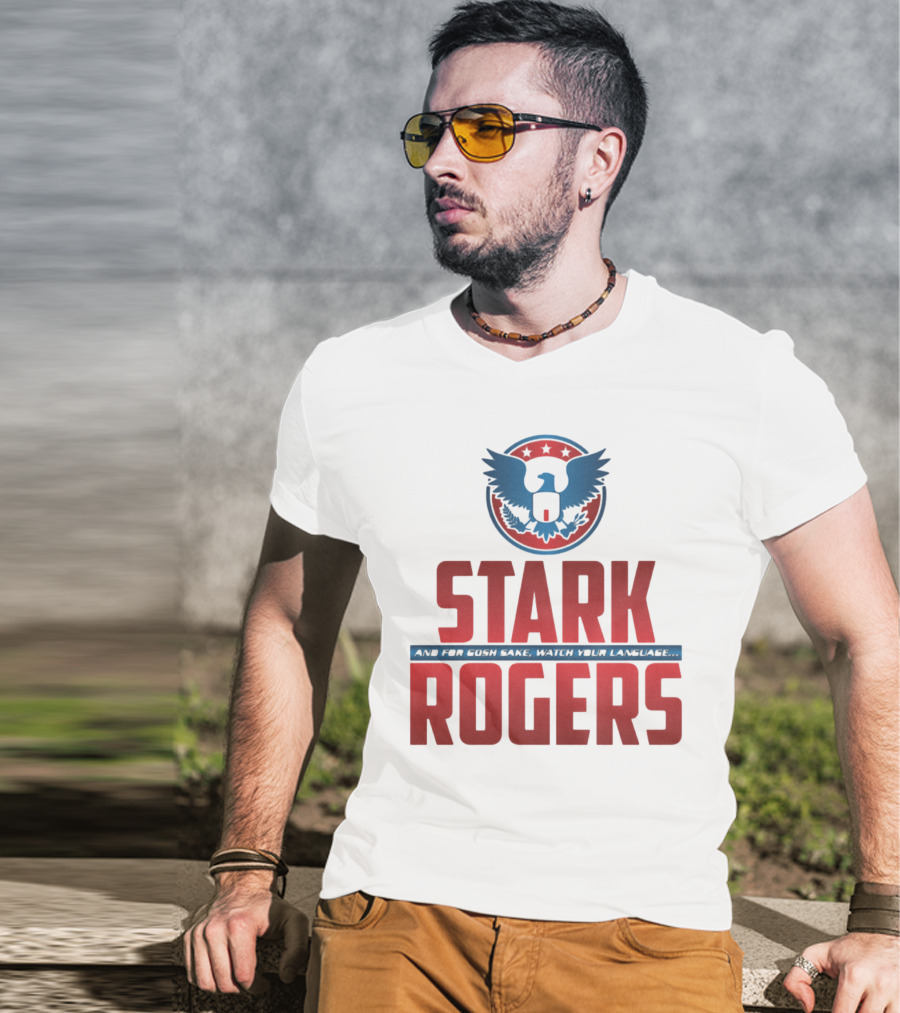 STARK ROGERS And For Bucky's Sake Watch Your Language T-Shirt